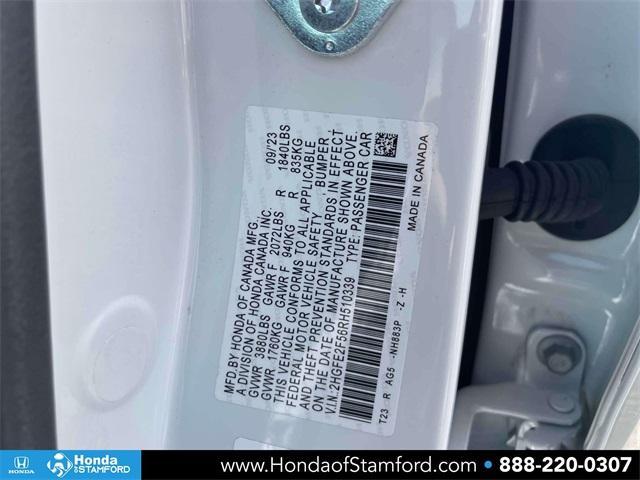 used 2024 Honda Civic car, priced at $25,500