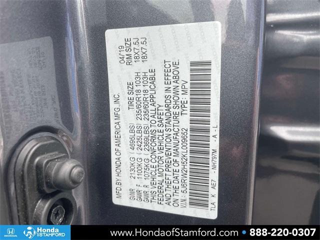 used 2019 Honda CR-V car, priced at $23,500