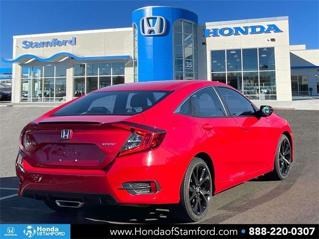 used 2021 Honda Civic car, priced at $19,500