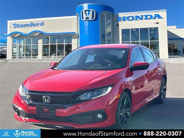 used 2021 Honda Civic car, priced at $19,500