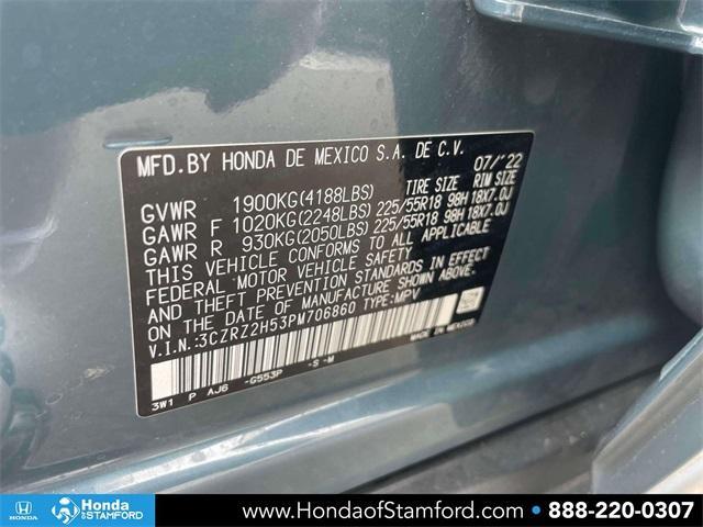used 2023 Honda HR-V car, priced at $25,500