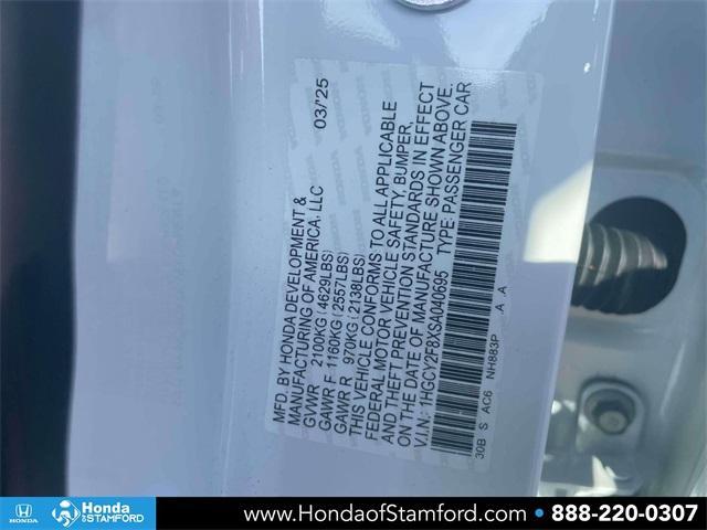 used 2025 Honda Accord Hybrid car, priced at $36,000