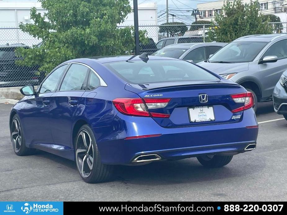 used 2022 Honda Accord car, priced at $27,500