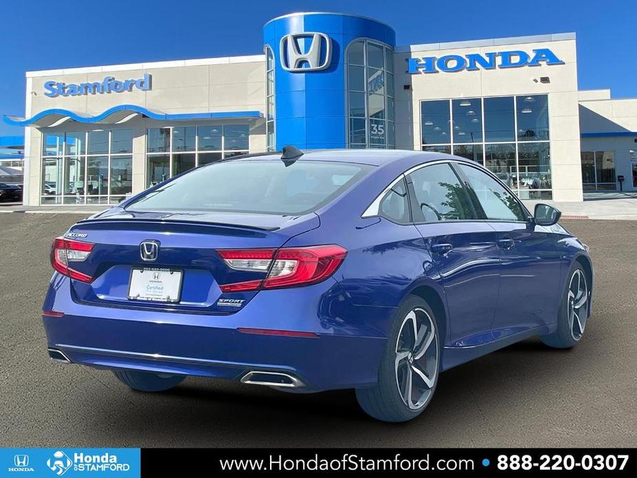 used 2022 Honda Accord car, priced at $27,500