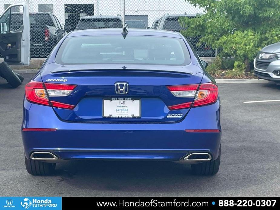 used 2022 Honda Accord car, priced at $27,500