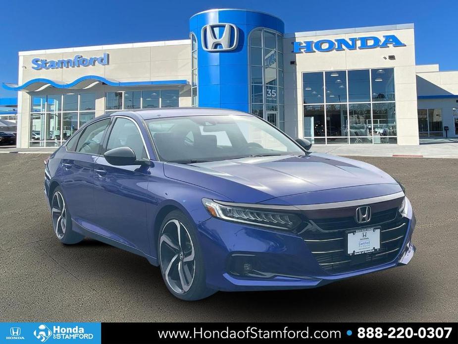 used 2022 Honda Accord car, priced at $27,500