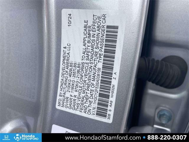 used 2025 Honda Accord Hybrid car, priced at $31,000