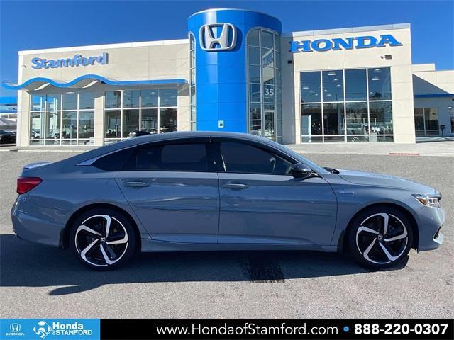 used 2022 Honda Accord Hybrid car, priced at $27,500