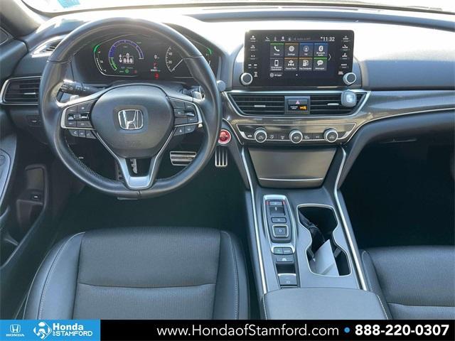 used 2022 Honda Accord Hybrid car, priced at $27,500