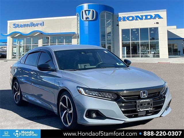 used 2022 Honda Accord Hybrid car, priced at $27,500