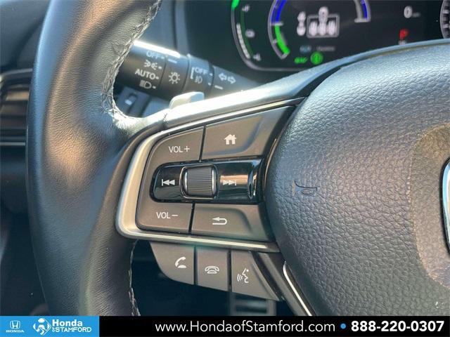 used 2022 Honda Accord Hybrid car, priced at $27,500