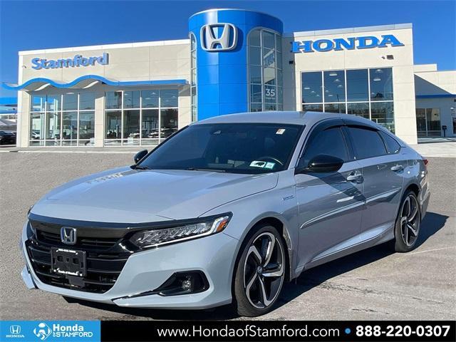 used 2022 Honda Accord Hybrid car, priced at $27,500