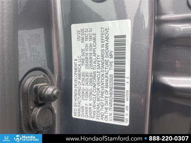used 2022 Honda CR-V car, priced at $26,500