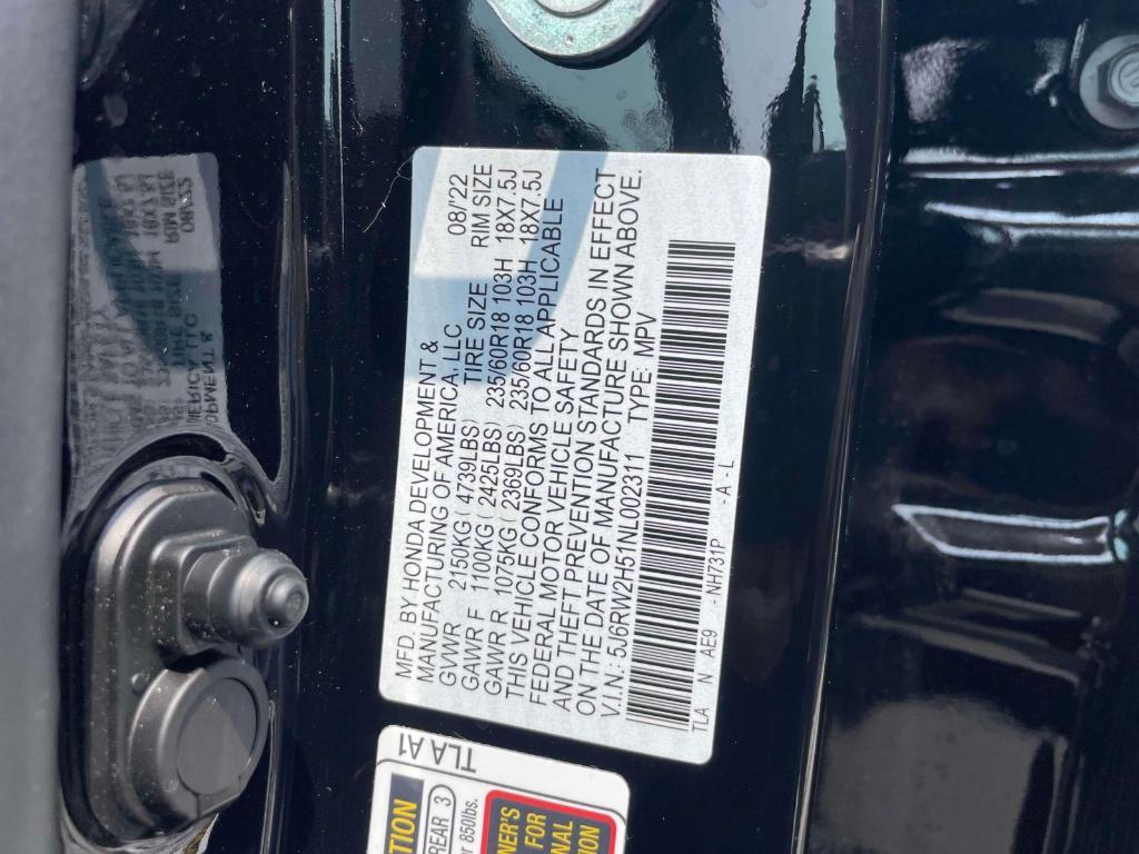 used 2022 Honda CR-V car, priced at $29,500