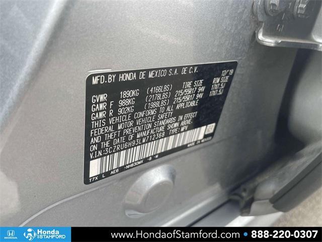 used 2020 Honda HR-V car, priced at $23,000