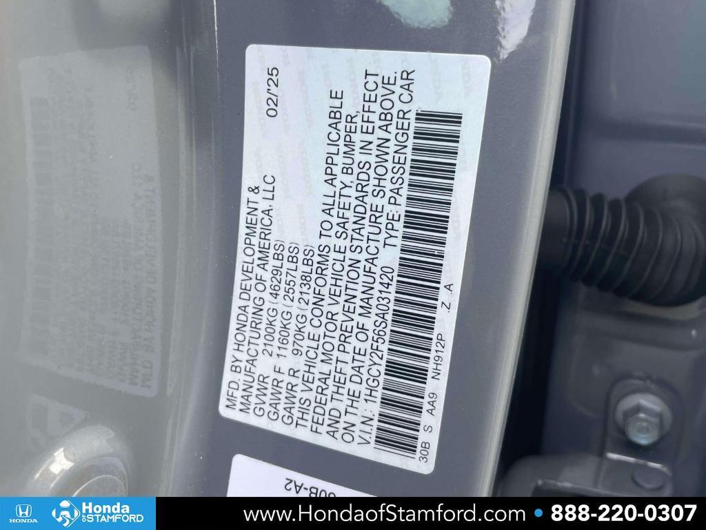 used 2025 Honda Accord Hybrid car, priced at $29,000