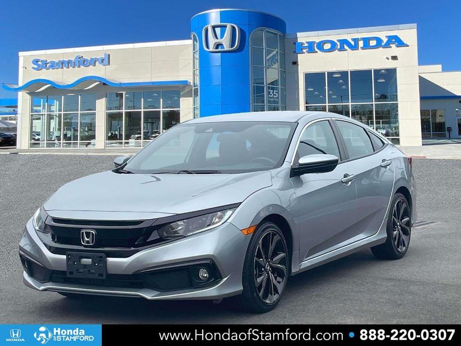 used 2021 Honda Civic car, priced at $24,500