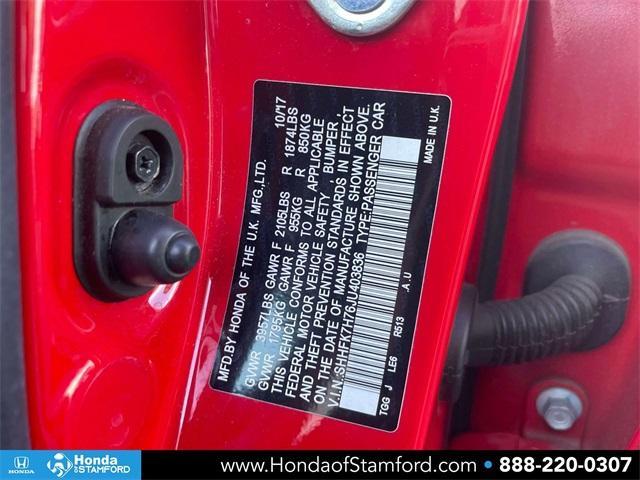 used 2018 Honda Civic car, priced at $19,500