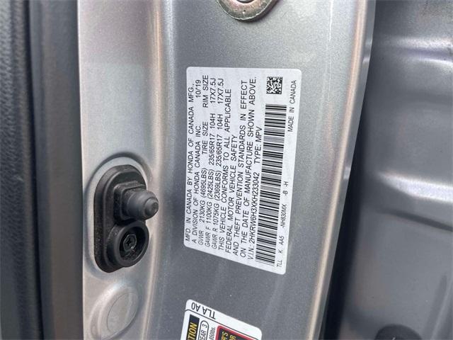 used 2019 Honda CR-V car, priced at $21,500