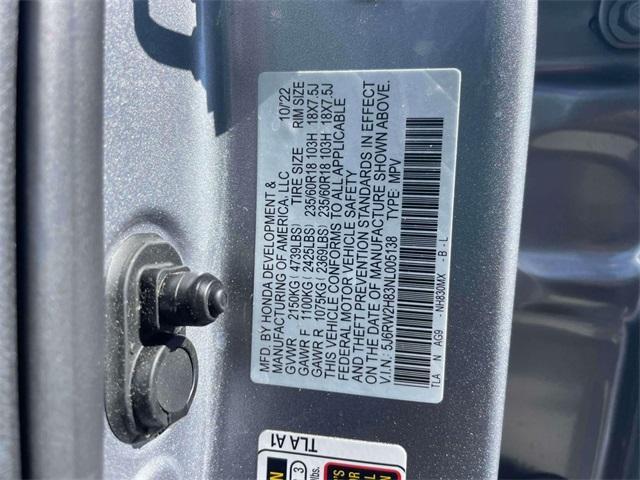 used 2022 Honda CR-V car, priced at $27,000