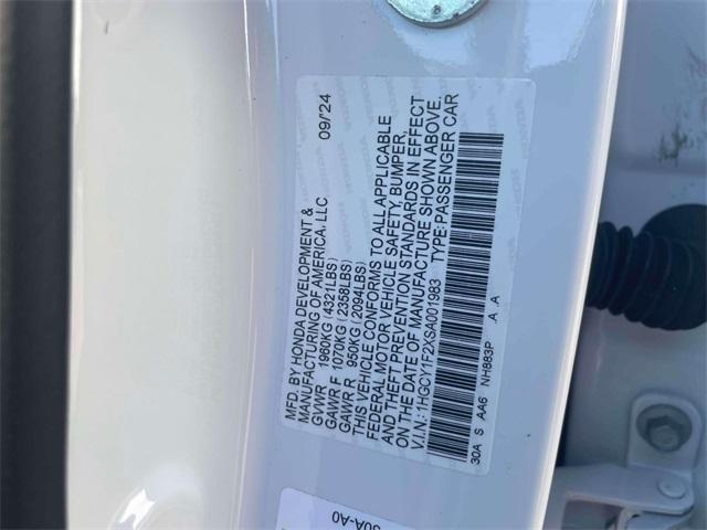 used 2025 Honda Accord car, priced at $26,000