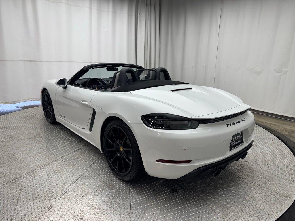 used 2025 Porsche 718 Boxster car, priced at $124,900