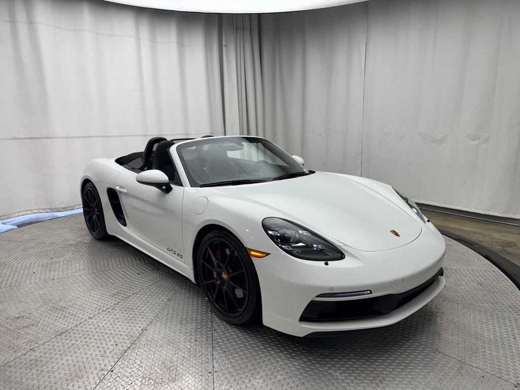 used 2025 Porsche 718 Boxster car, priced at $124,900