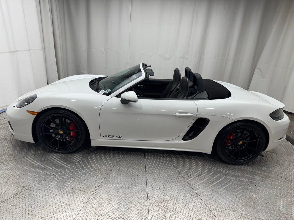 used 2025 Porsche 718 Boxster car, priced at $124,900