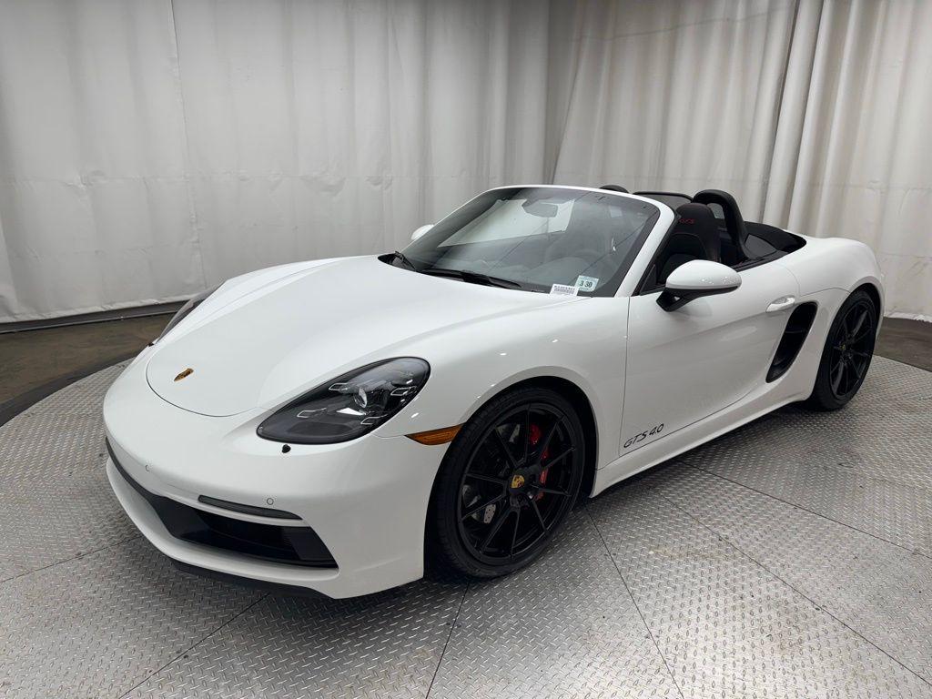 used 2025 Porsche 718 Boxster car, priced at $124,900