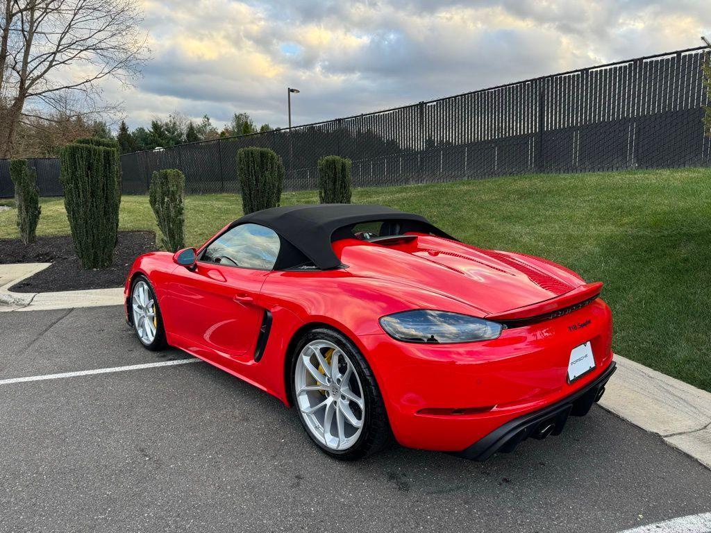 used 2022 Porsche 718 Spyder car, priced at $119,900