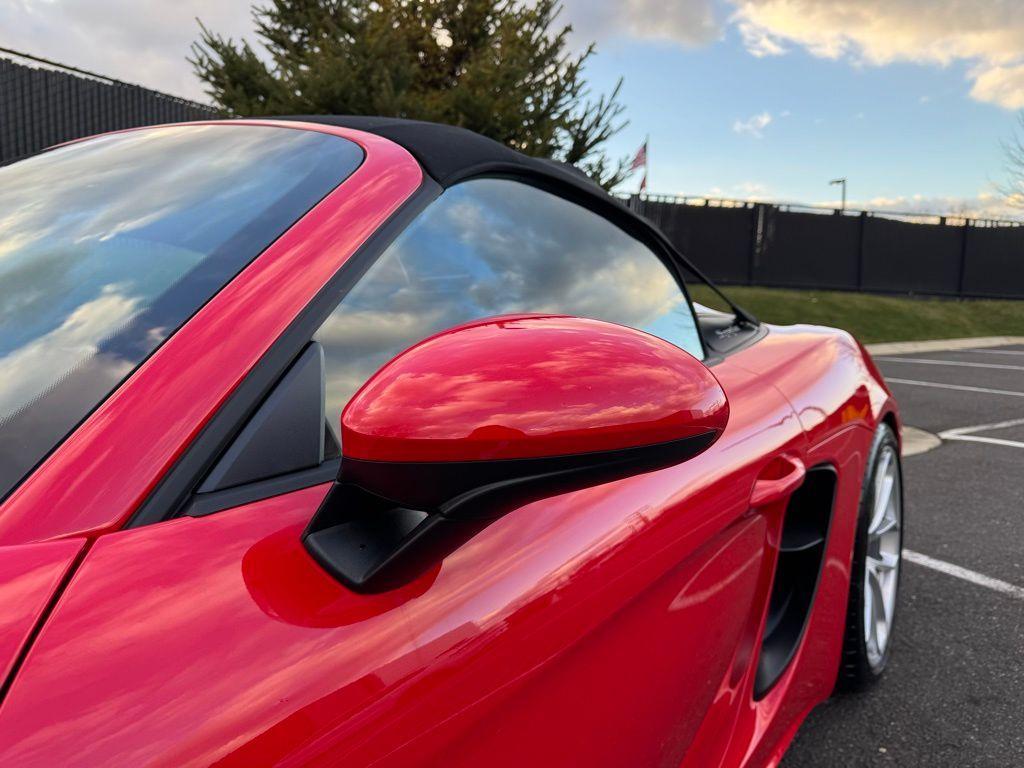 used 2022 Porsche 718 Spyder car, priced at $119,900