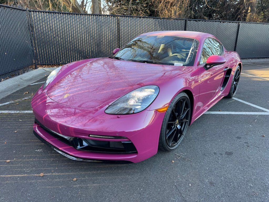 used 2024 Porsche 718 Cayman car, priced at $115,900