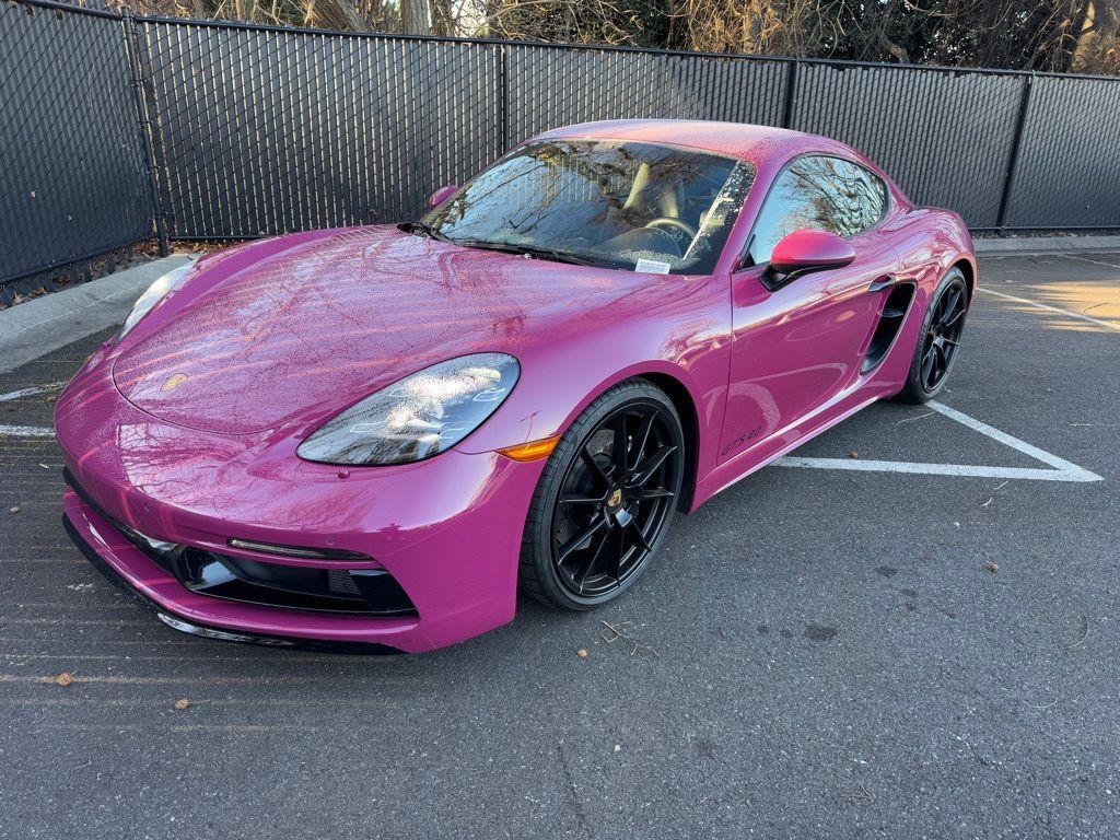 used 2024 Porsche 718 Cayman car, priced at $115,900