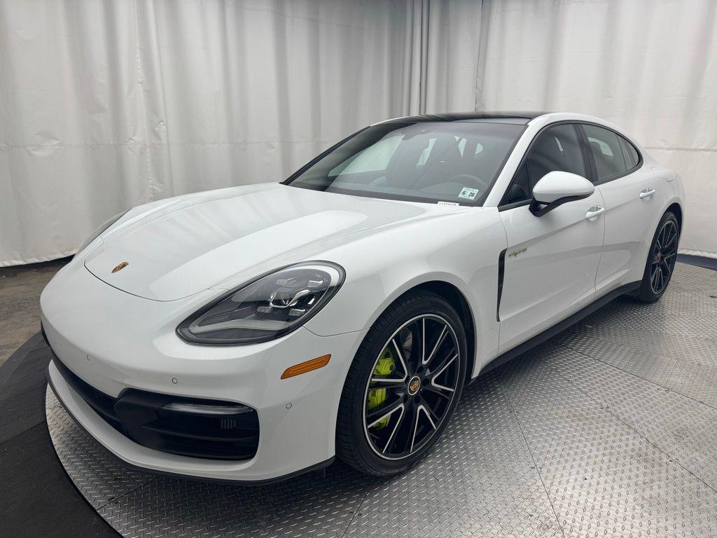 used 2021 Porsche Panamera e-Hybrid car, priced at $74,900