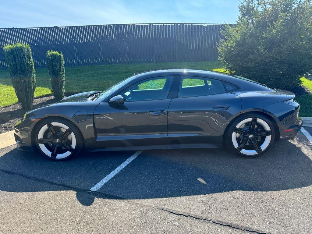 used 2025 Porsche Taycan car, priced at $126,875