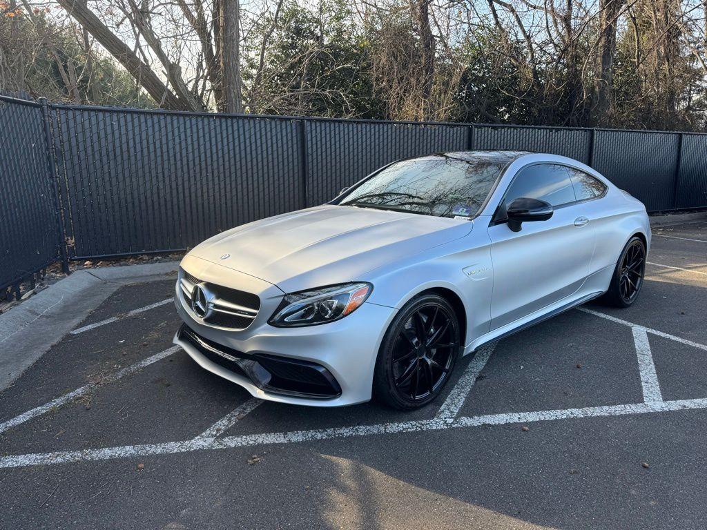 used 2017 Mercedes-Benz AMG C 63 car, priced at $36,900