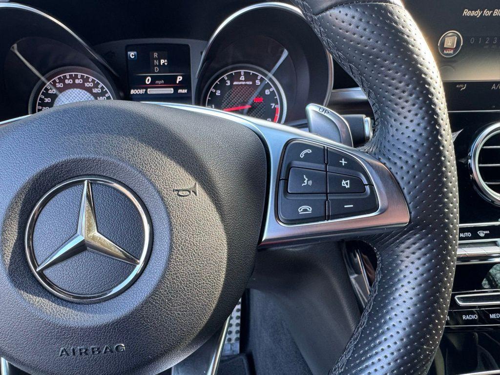 used 2017 Mercedes-Benz AMG C 63 car, priced at $36,900