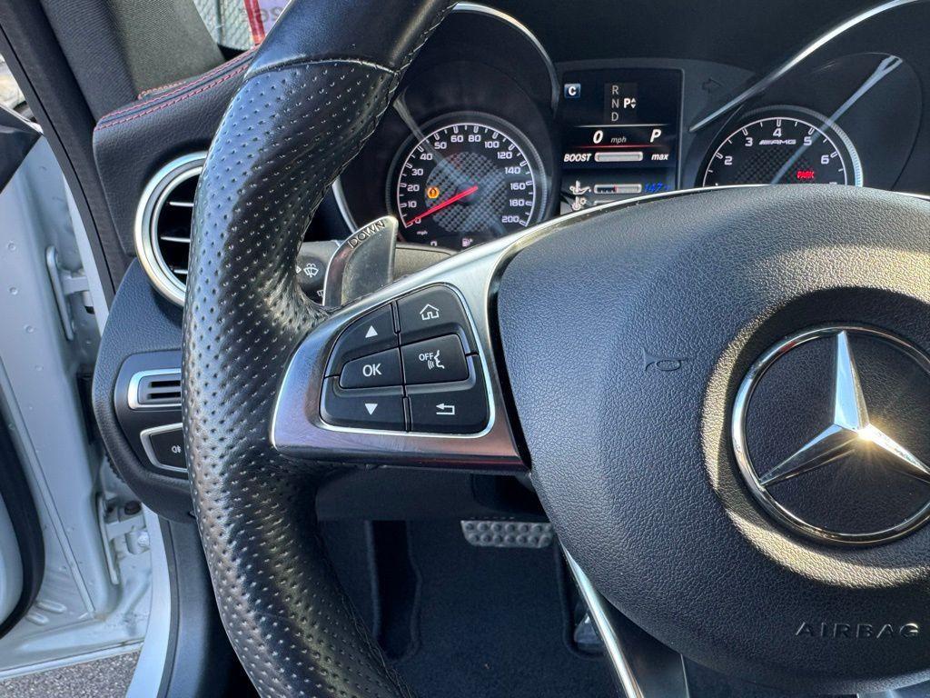 used 2017 Mercedes-Benz AMG C 63 car, priced at $36,900