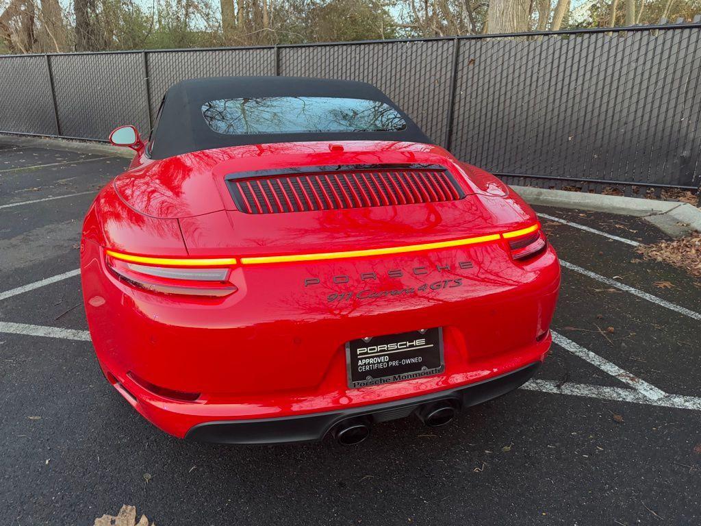 used 2018 Porsche 911 car, priced at $114,900