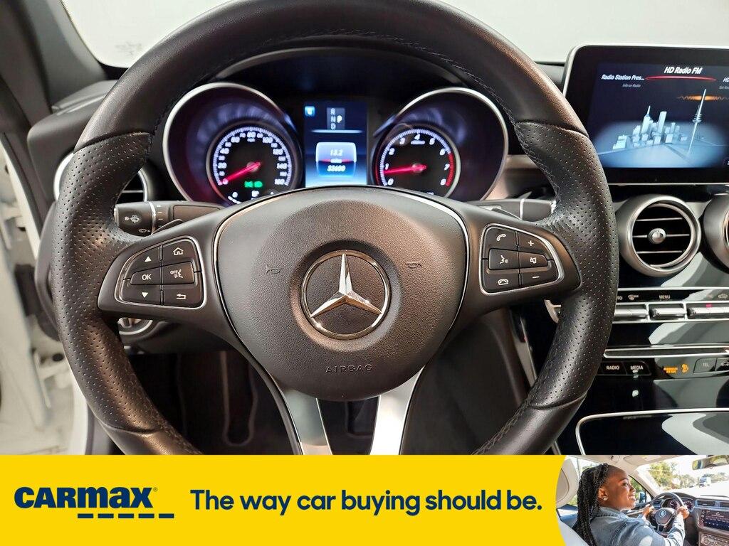 used 2017 Mercedes-Benz C-Class car, priced at $31,998