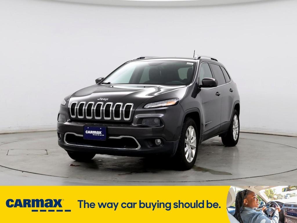 used 2017 Jeep Cherokee car, priced at $19,998