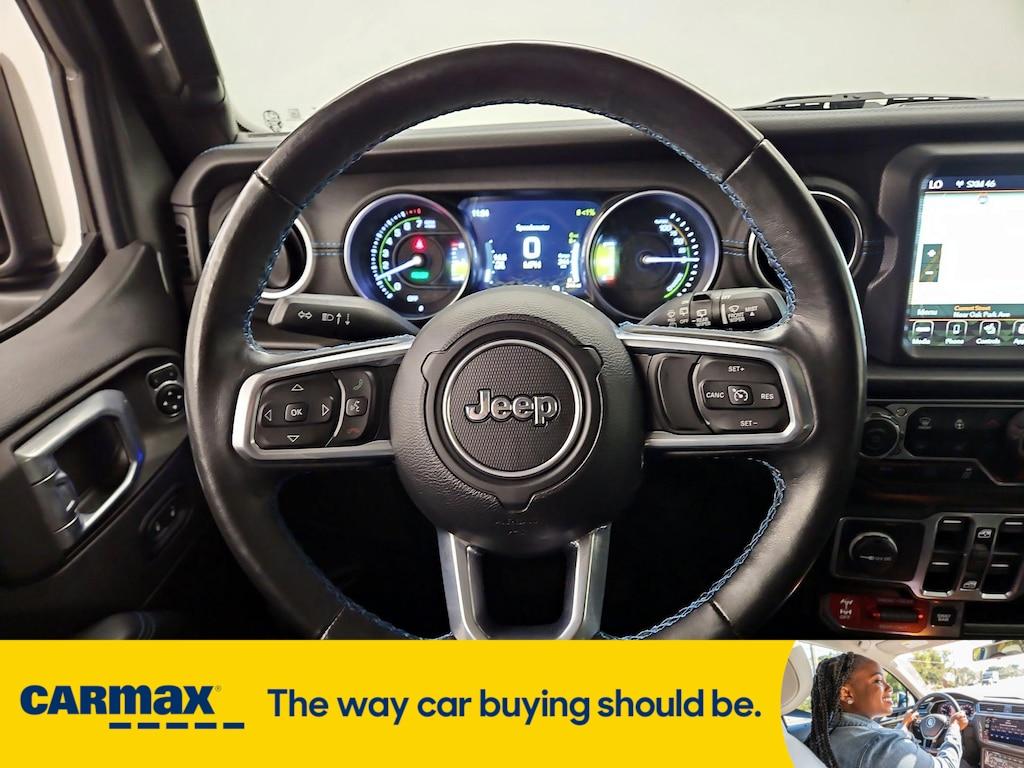 used 2022 Jeep Wrangler Unlimited 4xe car, priced at $38,998