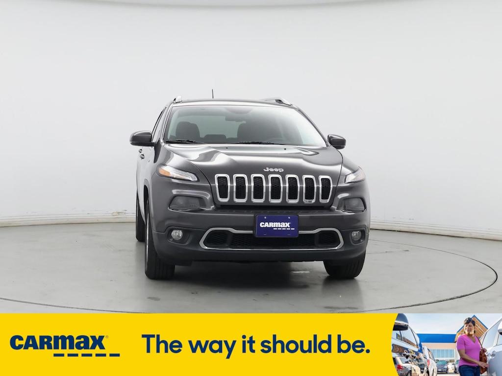 used 2015 Jeep Cherokee car, priced at $15,998