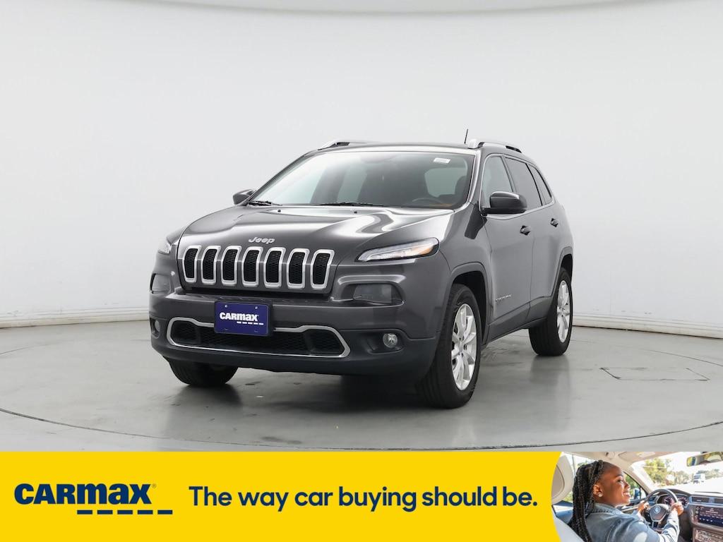 used 2015 Jeep Cherokee car, priced at $15,998