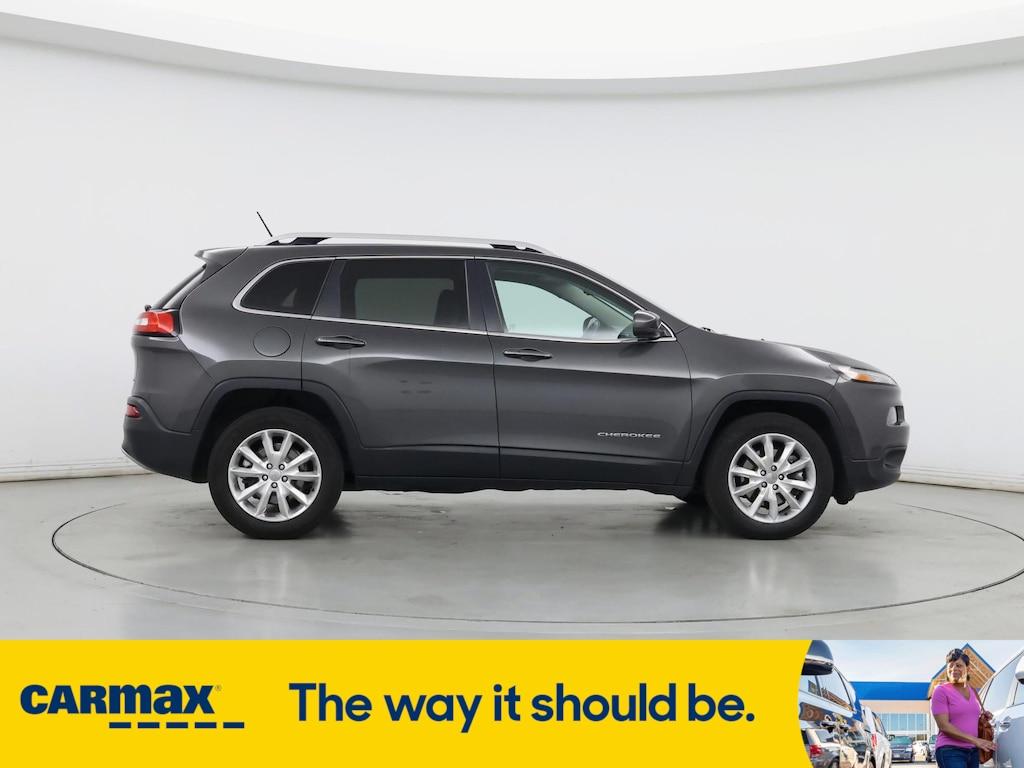used 2015 Jeep Cherokee car, priced at $15,998