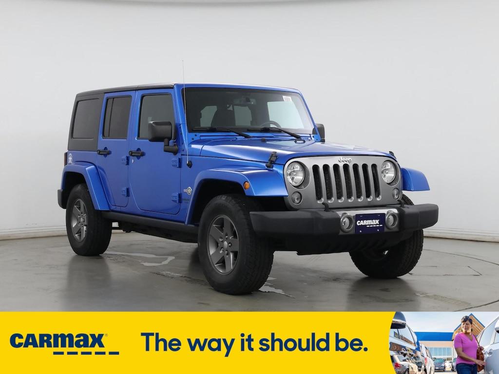 used 2015 Jeep Wrangler car, priced at $18,998