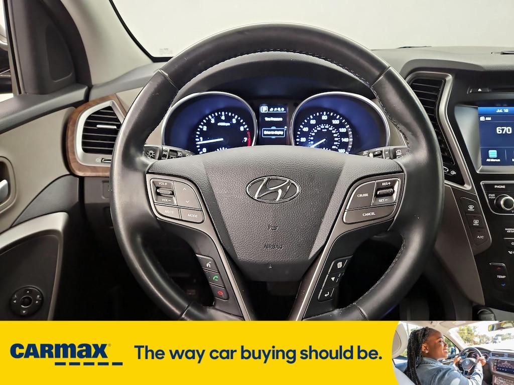 used 2017 Hyundai Santa Fe car, priced at $18,998