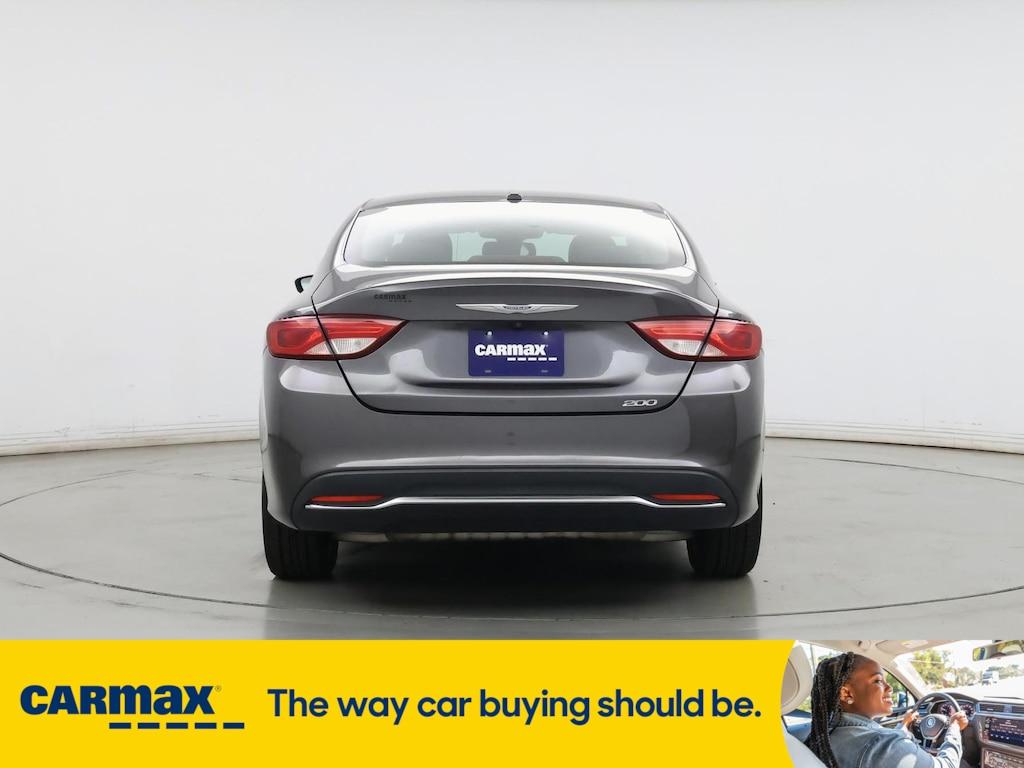 used 2015 Chrysler 200 car, priced at $13,998