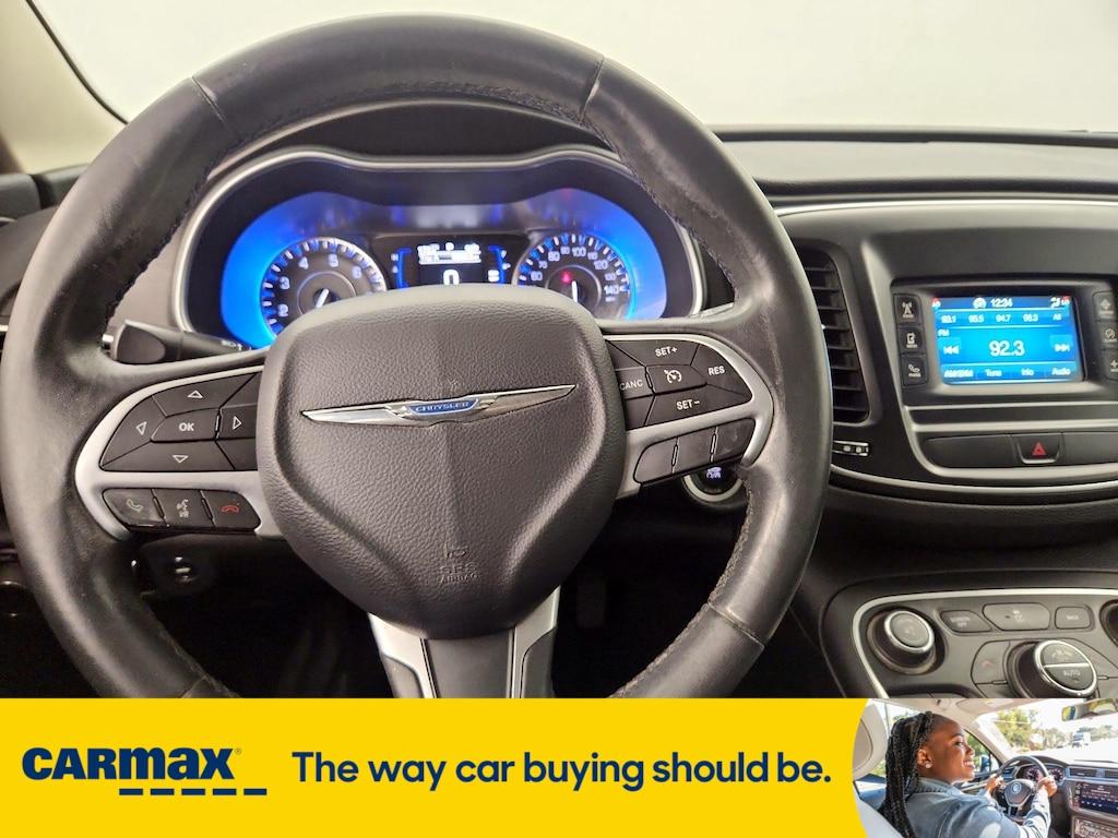 used 2015 Chrysler 200 car, priced at $13,998