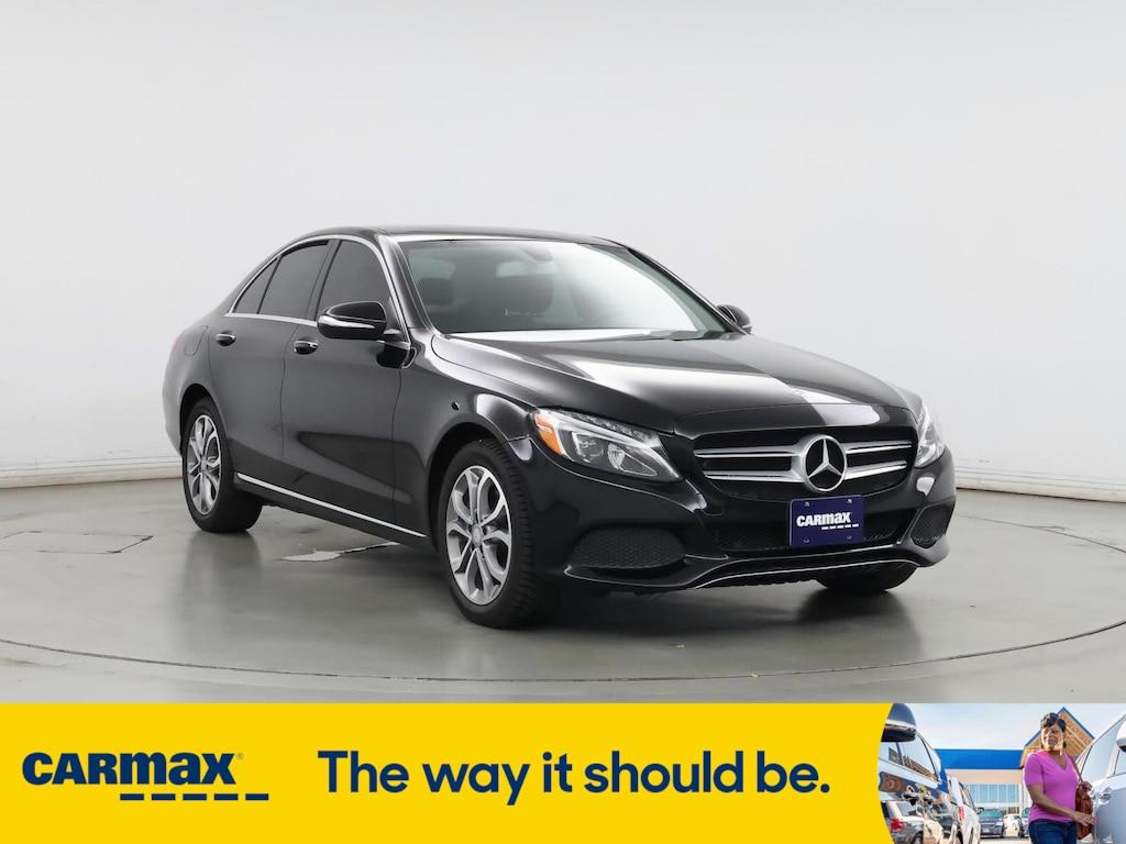 used 2015 Mercedes-Benz C-Class car, priced at $18,998